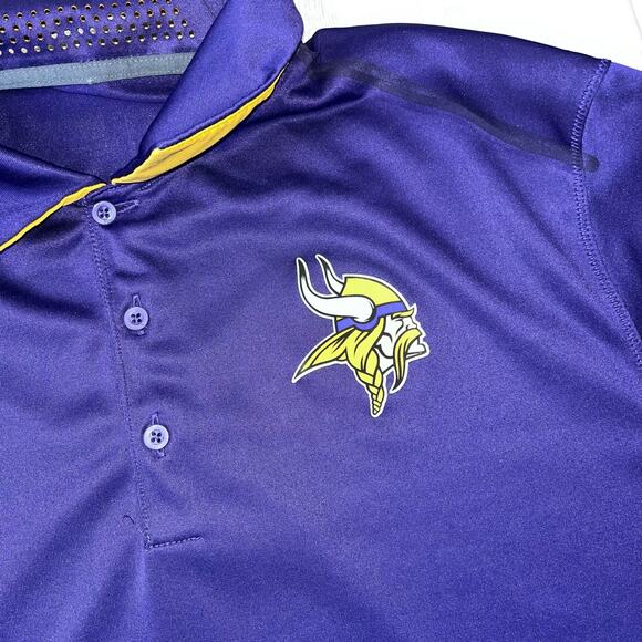 NFL Nike Minnesota Vikings Men's XL Polo Shirt - Picture 4 of 6